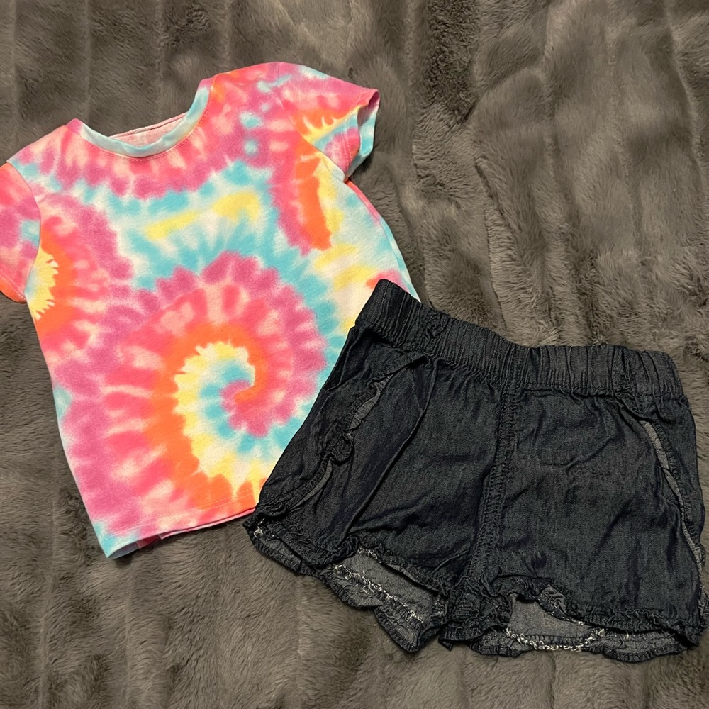 Shirt and shorts